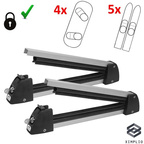 Porte skis sur barres - sur, de